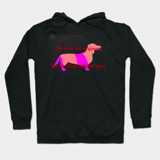 Adopt a Dog Pink Hoodie